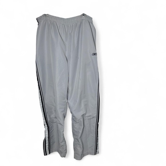 Other - Vintage Y2K Reebok Track Pants Mens XL  Baggy Windbreaker Swishy Lined